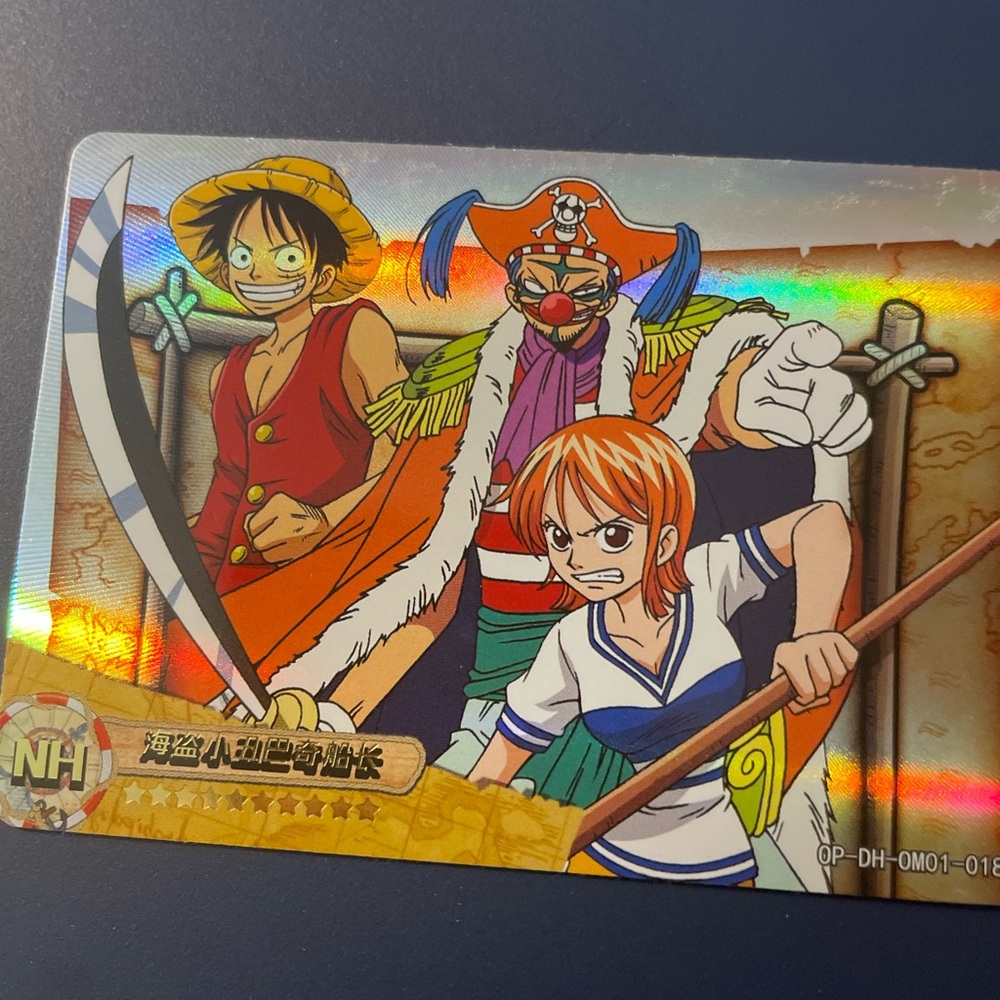 One Piece Hydrographic Trading Cards